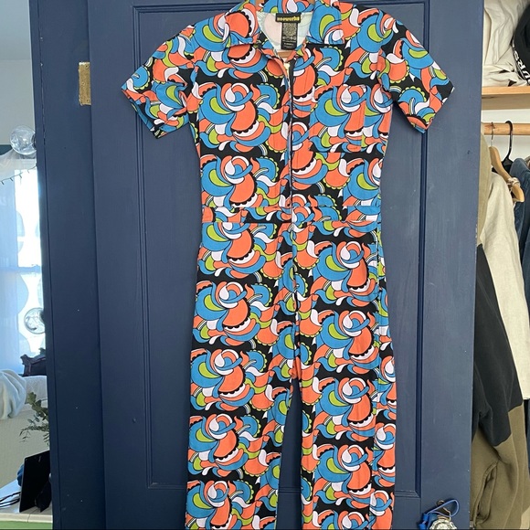 Pants - Nooworks Coveralls in Flower Power